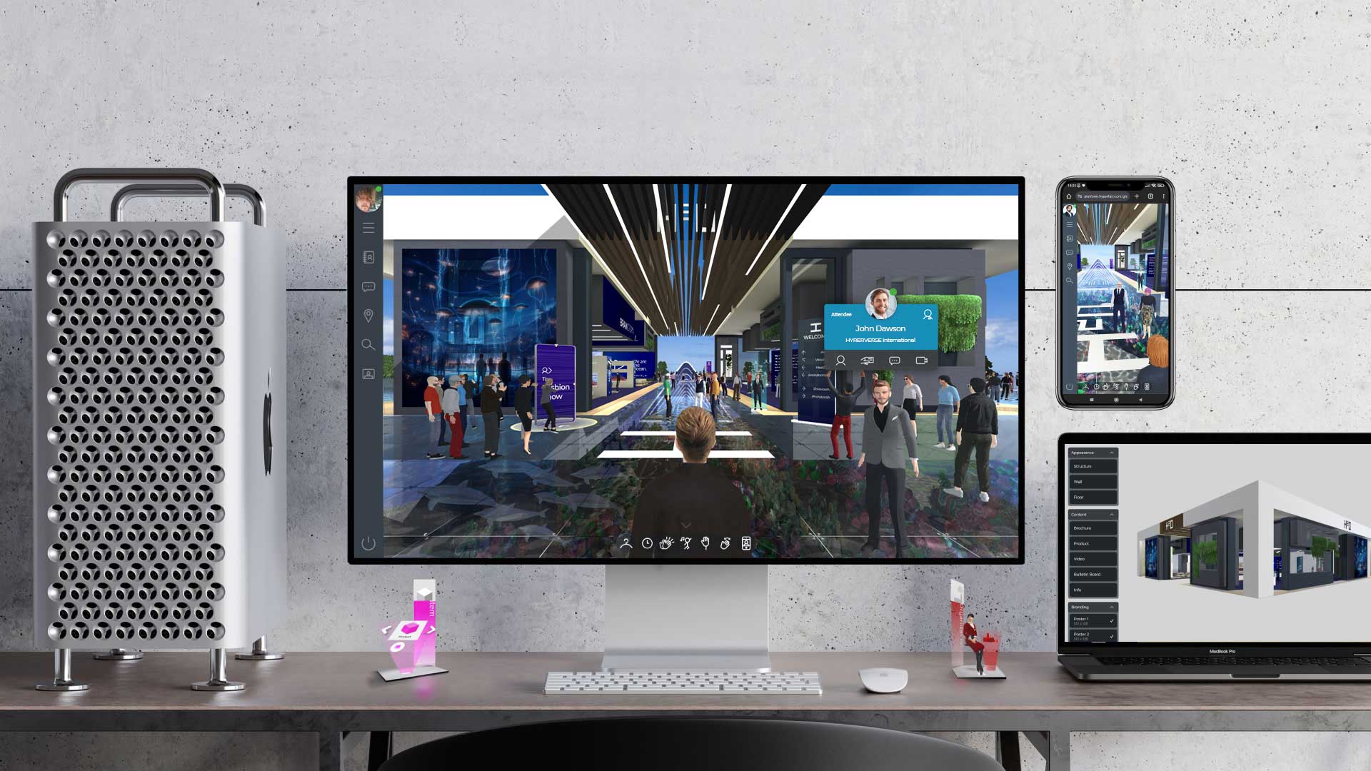 Hyperfair Diamond booth demo vivactis ch